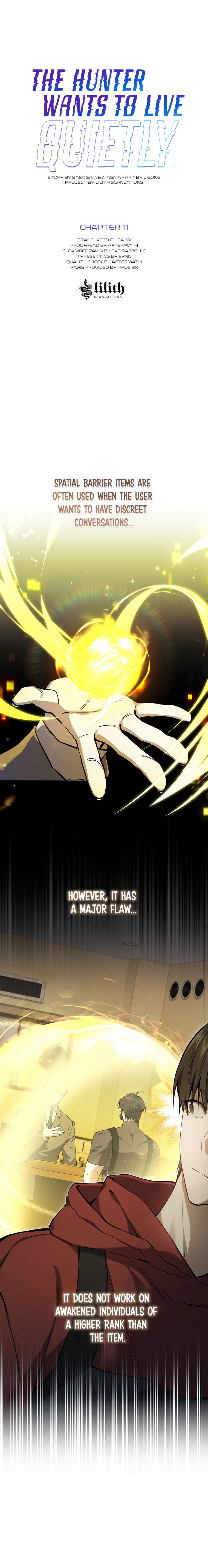 Hunter neun Joyonghi Salgo Sipda Chapter 11 page 1 - 