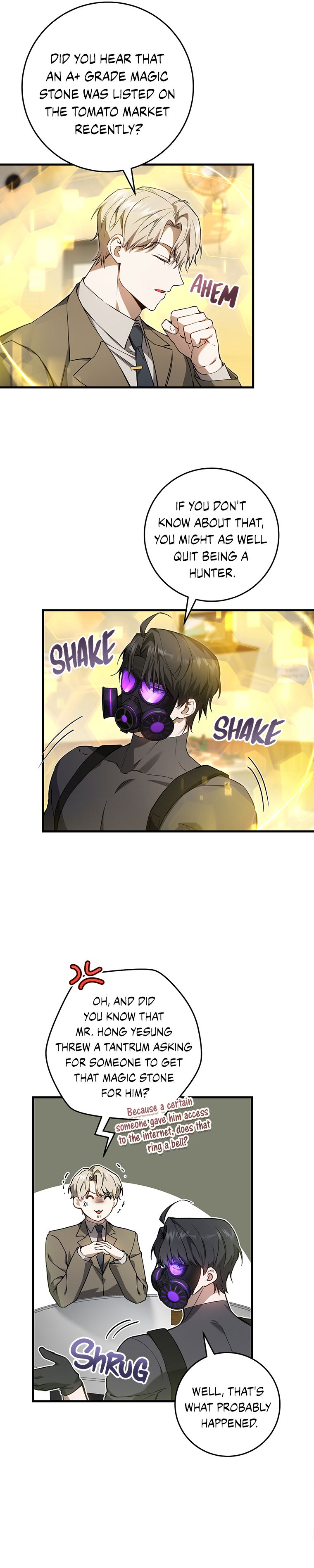 Hunter neun Joyonghi Salgo Sipda Chapter 11 page 2 - 