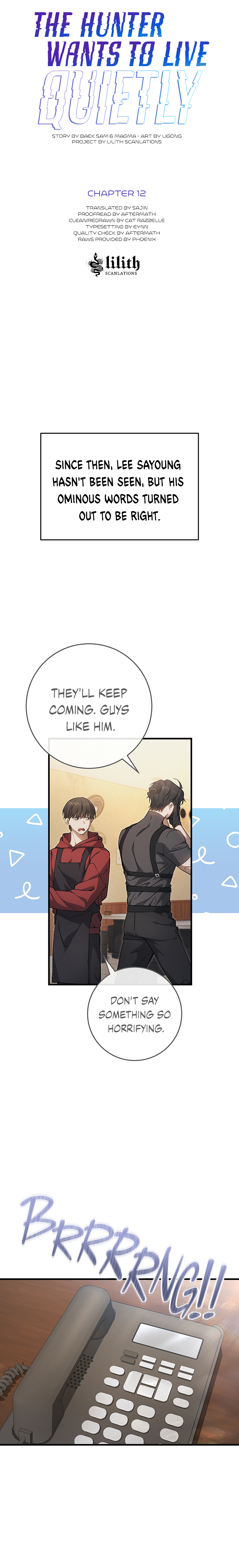 Hunter neun Joyonghi Salgo Sipda Chapter 12 page 11 - 