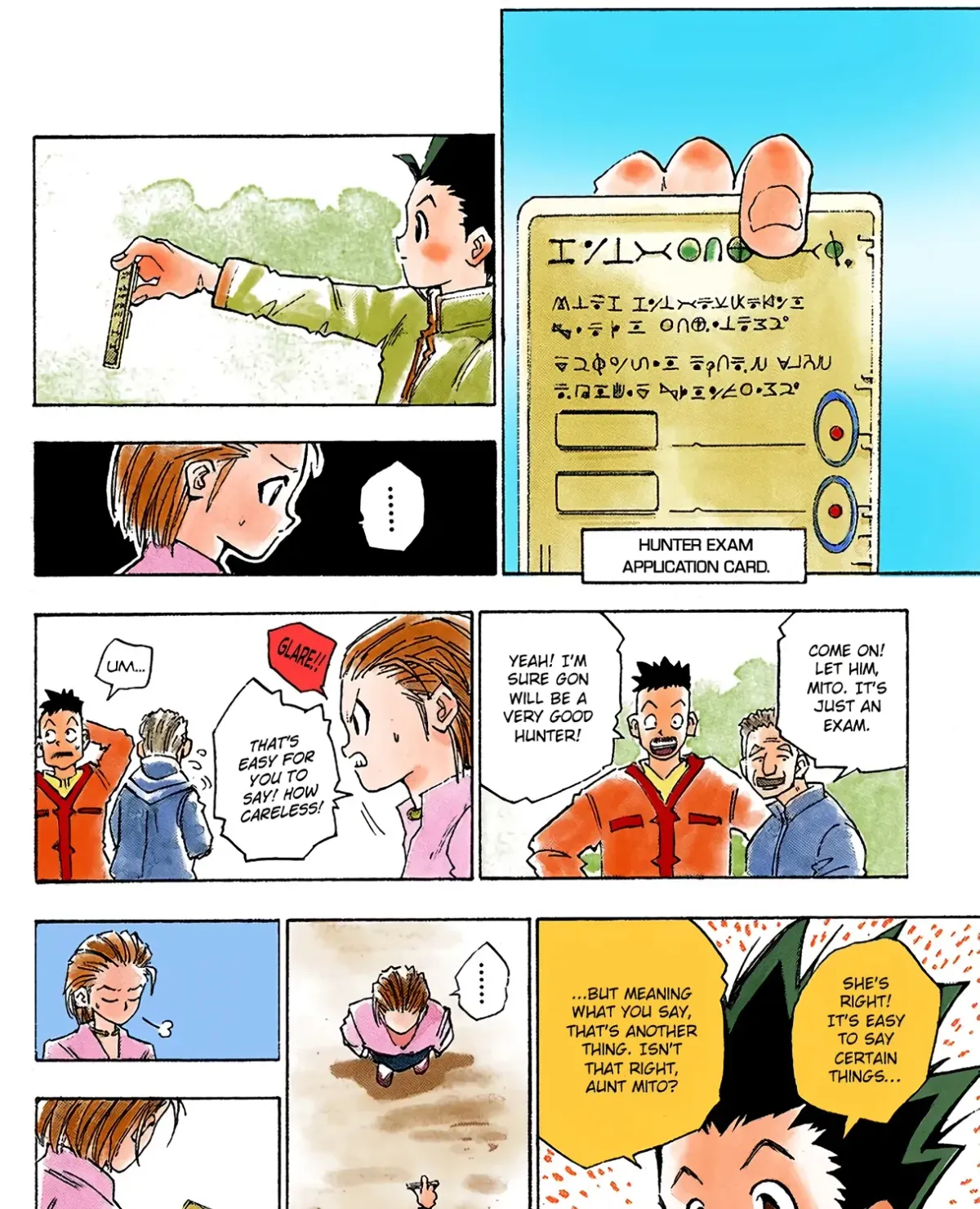 HUNTER x HUNTER (Official Colored) Chapter 1 page 21 - 