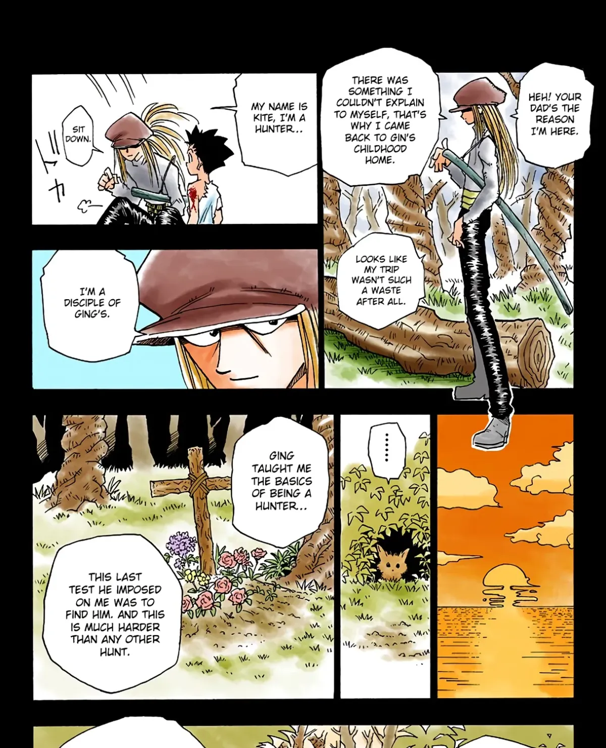 HUNTER x HUNTER (Official Colored) Chapter 1 page 45 - 