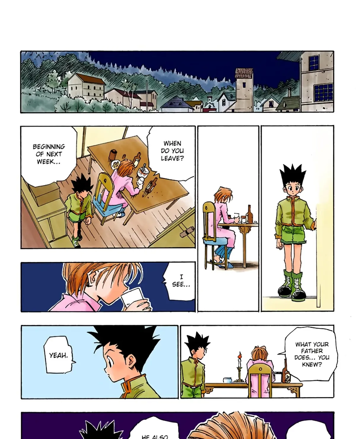HUNTER x HUNTER (Official Colored) Chapter 1 page 55 - 
