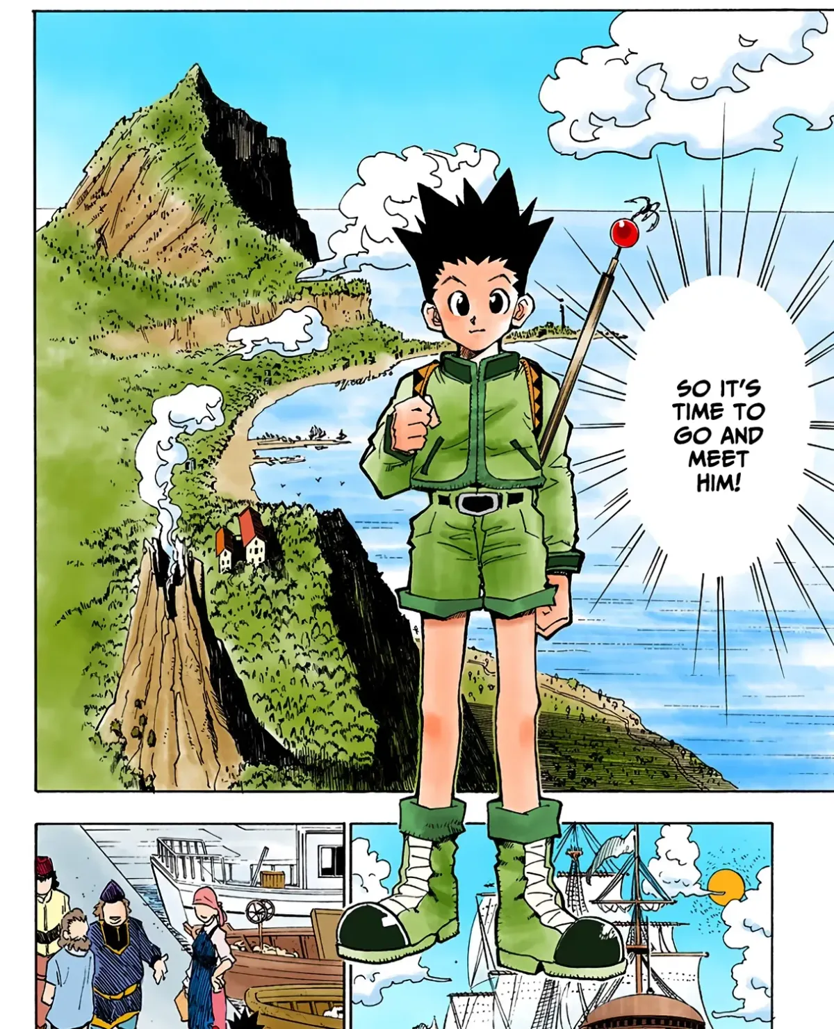 HUNTER x HUNTER (Official Colored) Chapter 1 page 61 - 