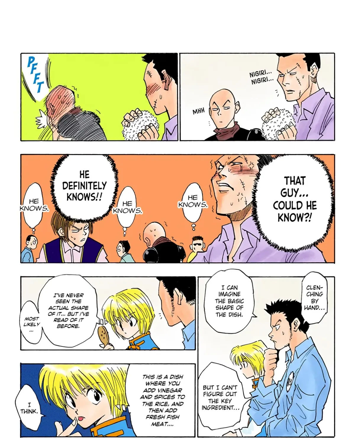 HUNTER x HUNTER (Official Colored) Chapter 11 page 17 - 