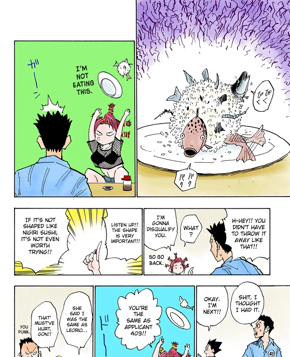 HUNTER x HUNTER (Official Colored) Chapter 11 page 27 - 