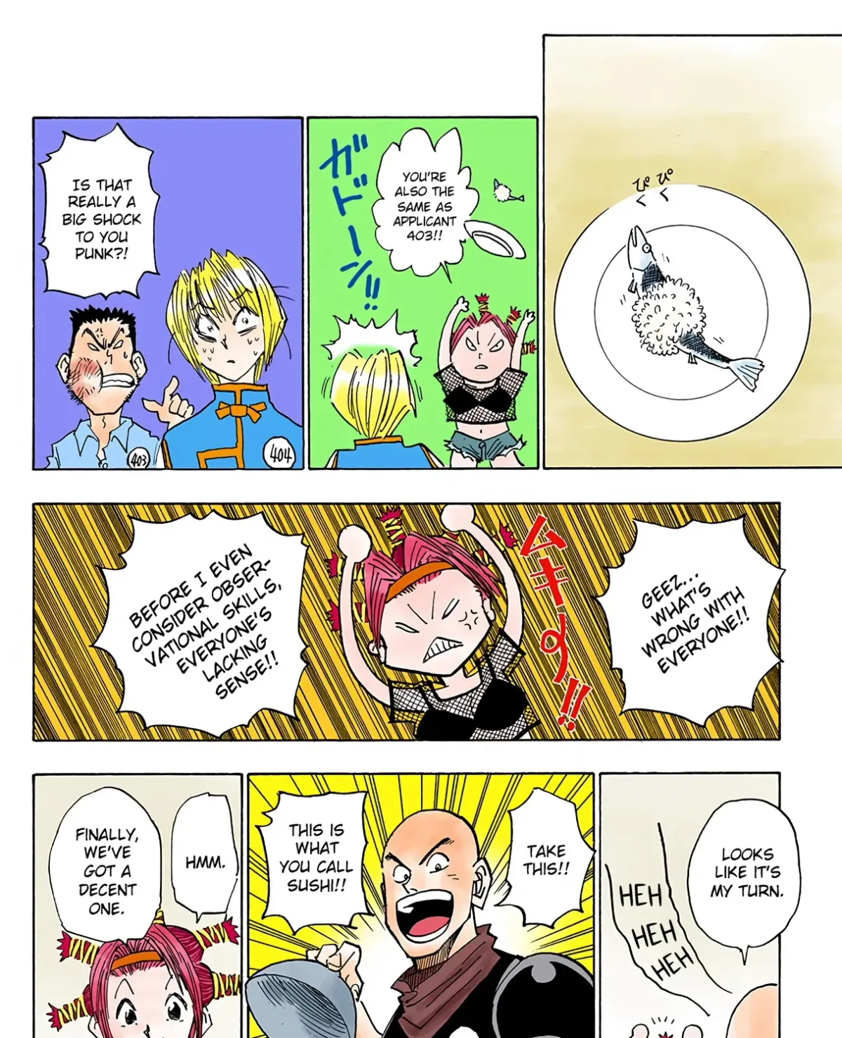 HUNTER x HUNTER (Official Colored) Chapter 11 page 31 - 
