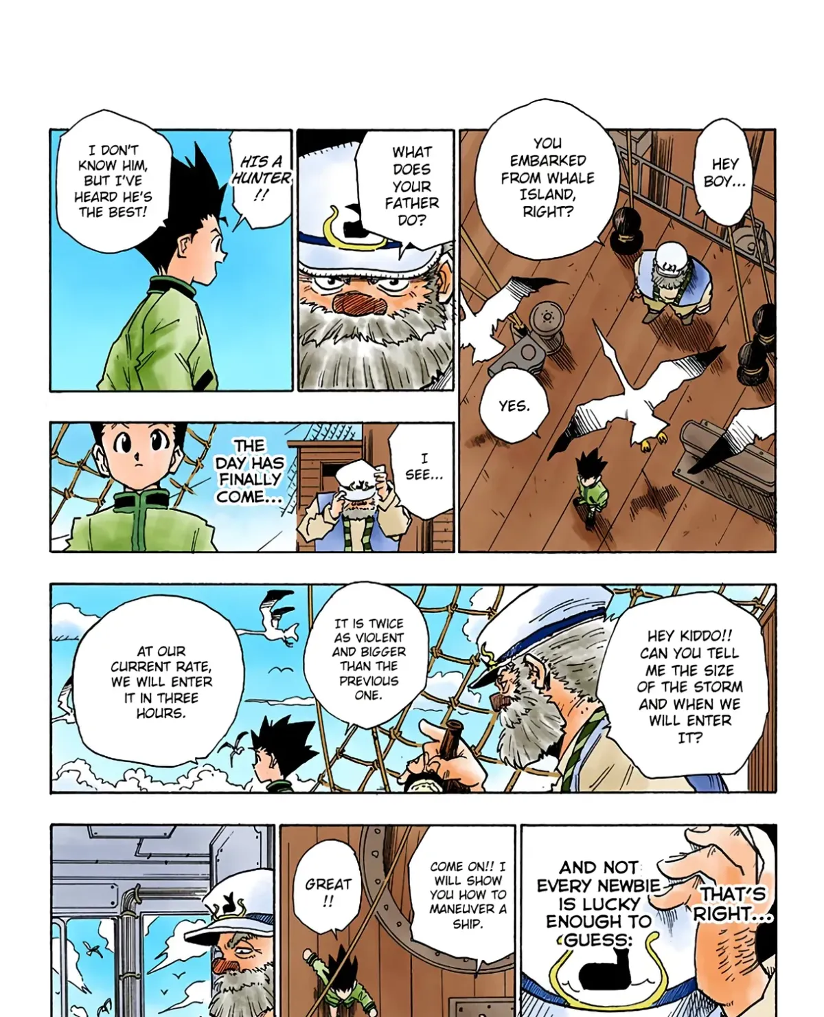 HUNTER x HUNTER (Official Colored) Chapter 2 page 15 - 