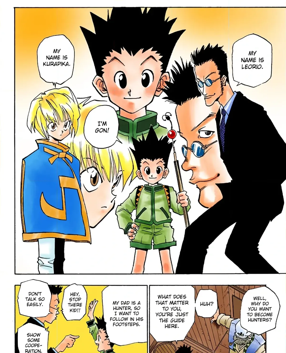 HUNTER x HUNTER (Official Colored) Chapter 2 page 19 - 