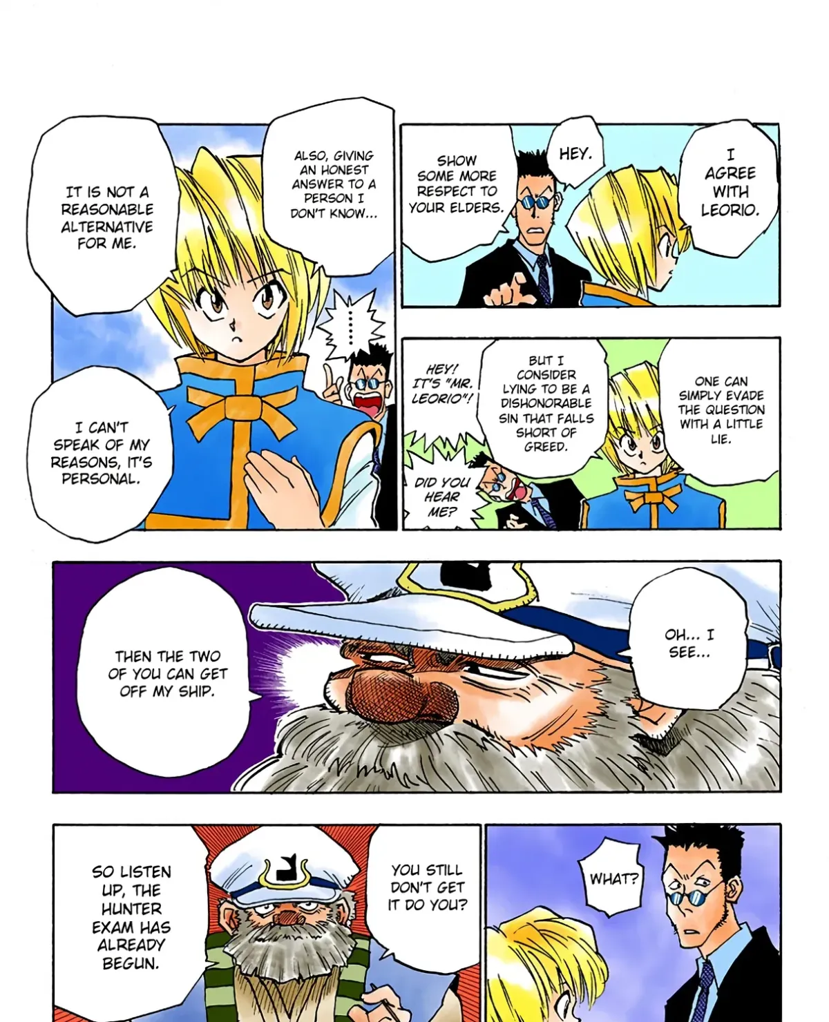 HUNTER x HUNTER (Official Colored) Chapter 2 page 21 - 
