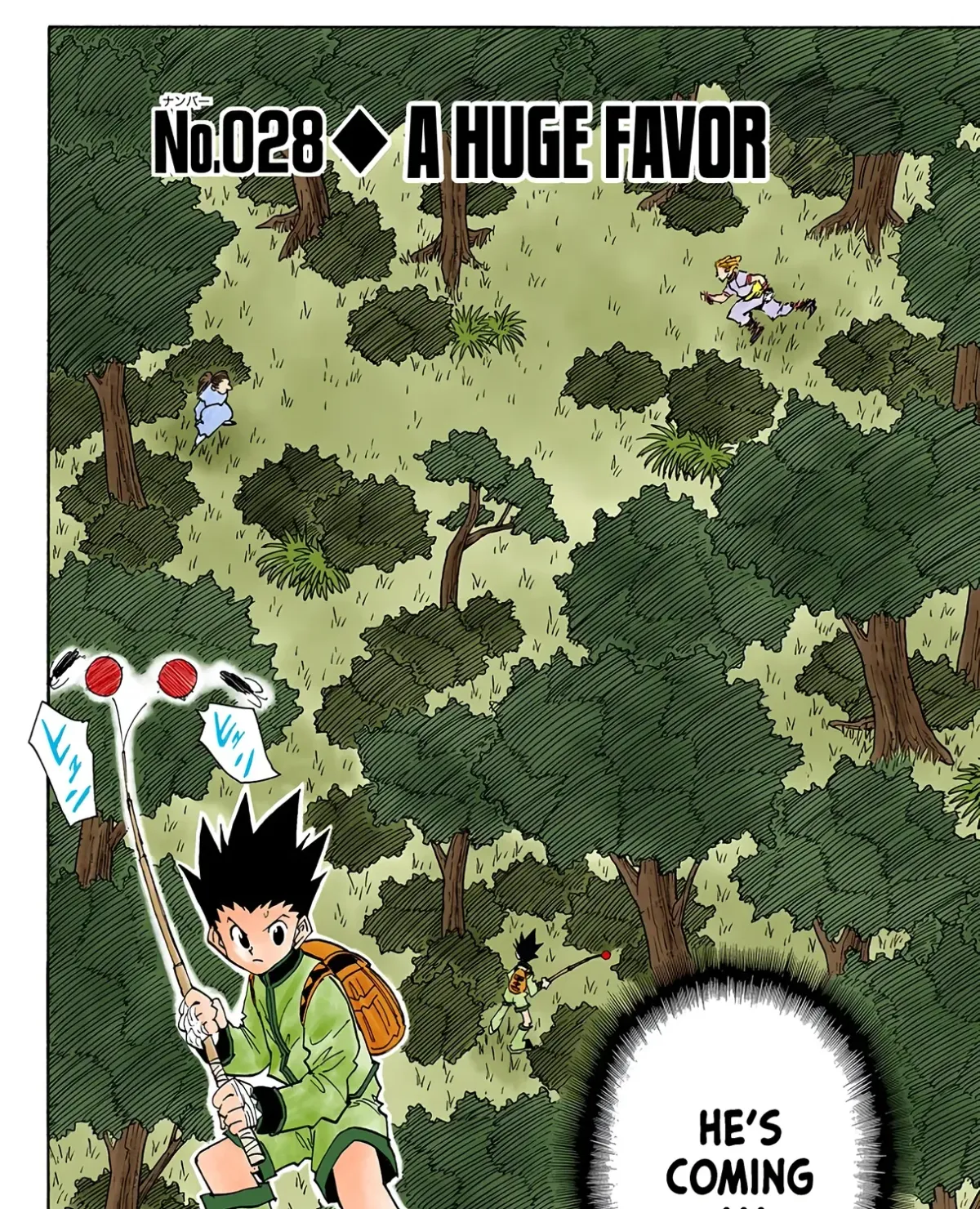 HUNTER x HUNTER (Official Colored) Chapter 28 page 3 - 