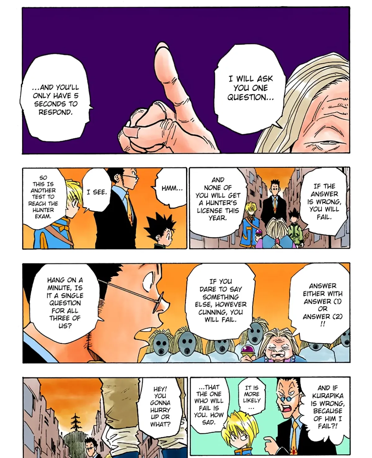 HUNTER x HUNTER (Official Colored) Chapter 3 page 17 - 