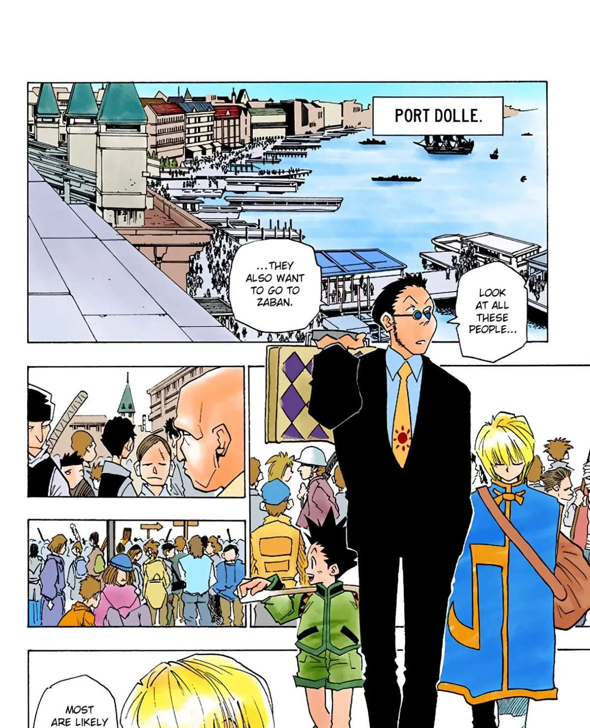 HUNTER x HUNTER (Official Colored) Chapter 3 page 3 - 