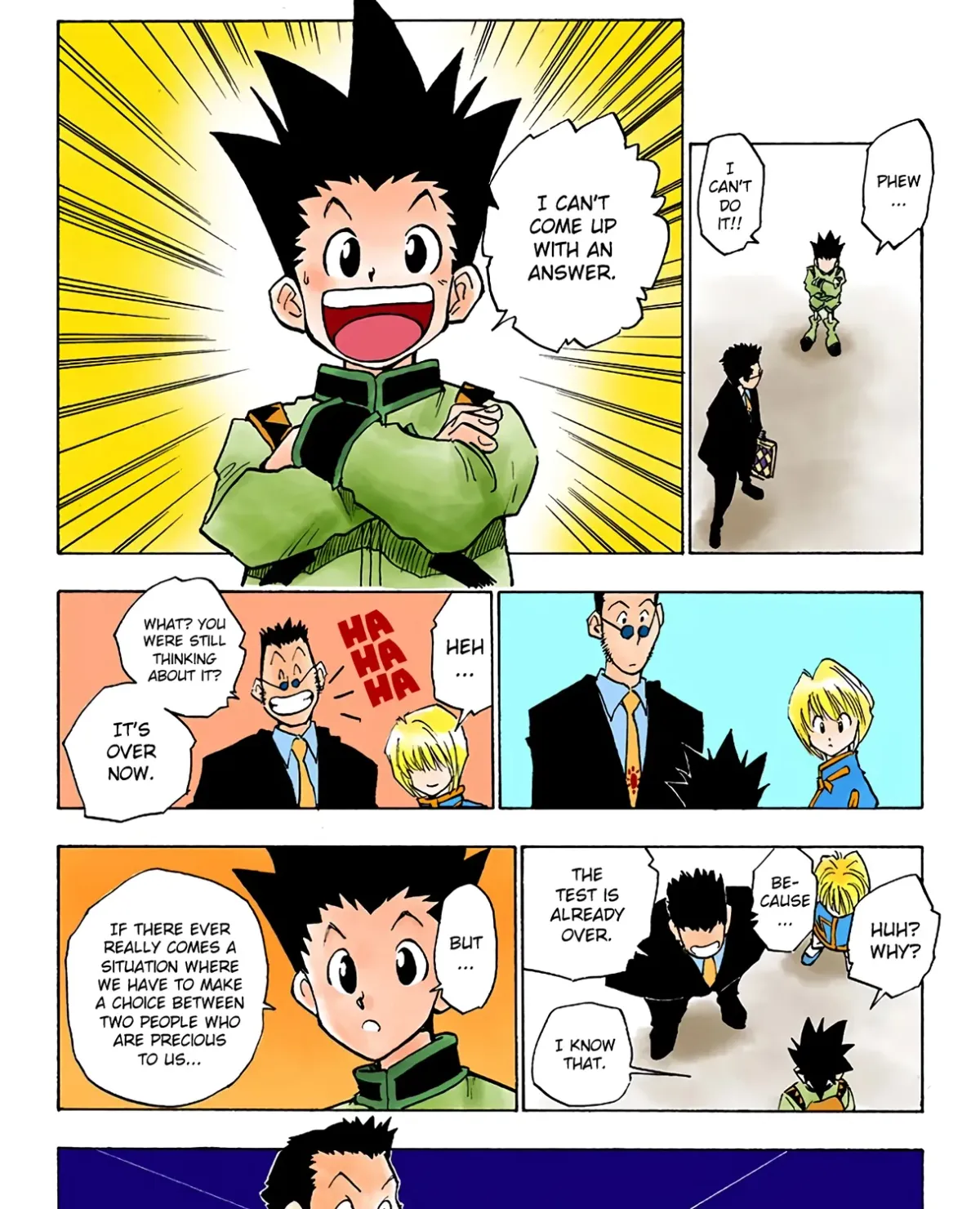 HUNTER x HUNTER (Official Colored) Chapter 3 page 35 - 