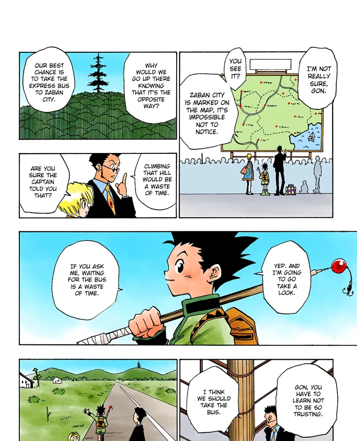 HUNTER x HUNTER (Official Colored) Chapter 3 page 7 - 