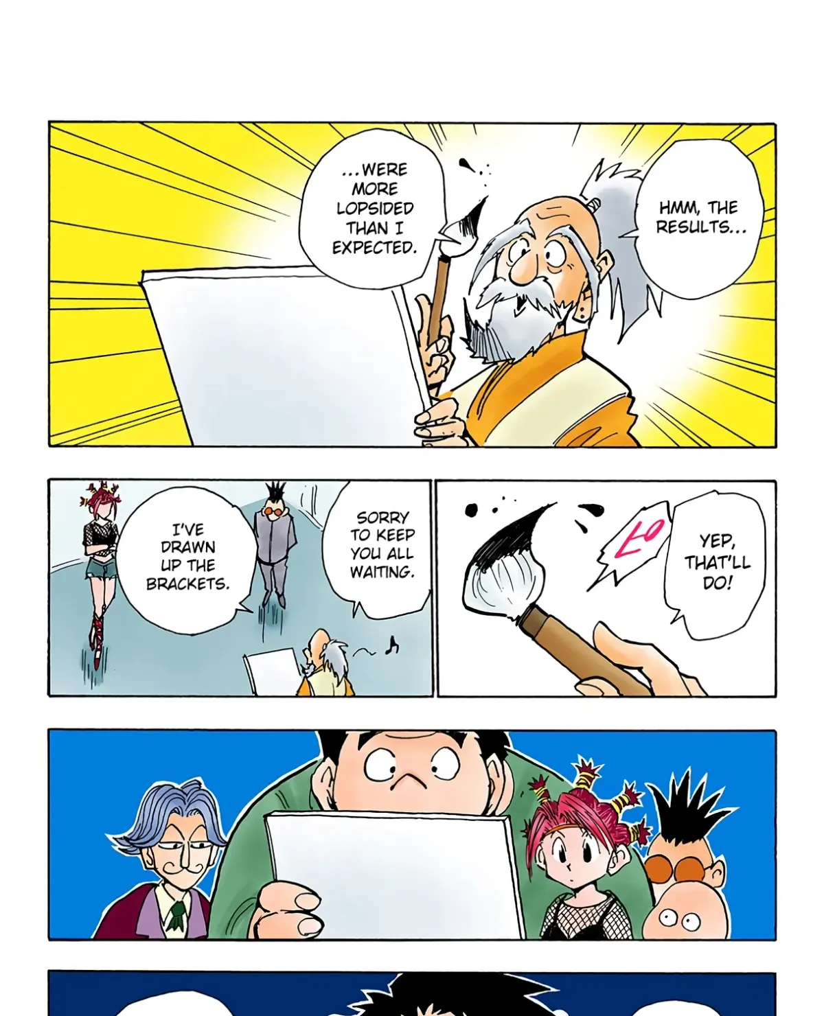 HUNTER x HUNTER (Official Colored) Chapter 32 page 35 - 