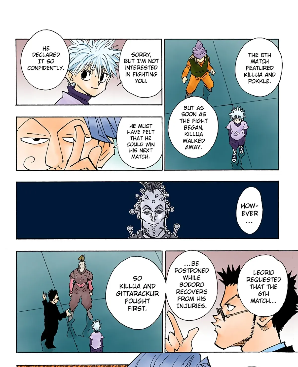HUNTER x HUNTER (Official Colored) Chapter 35 page 35 - 
