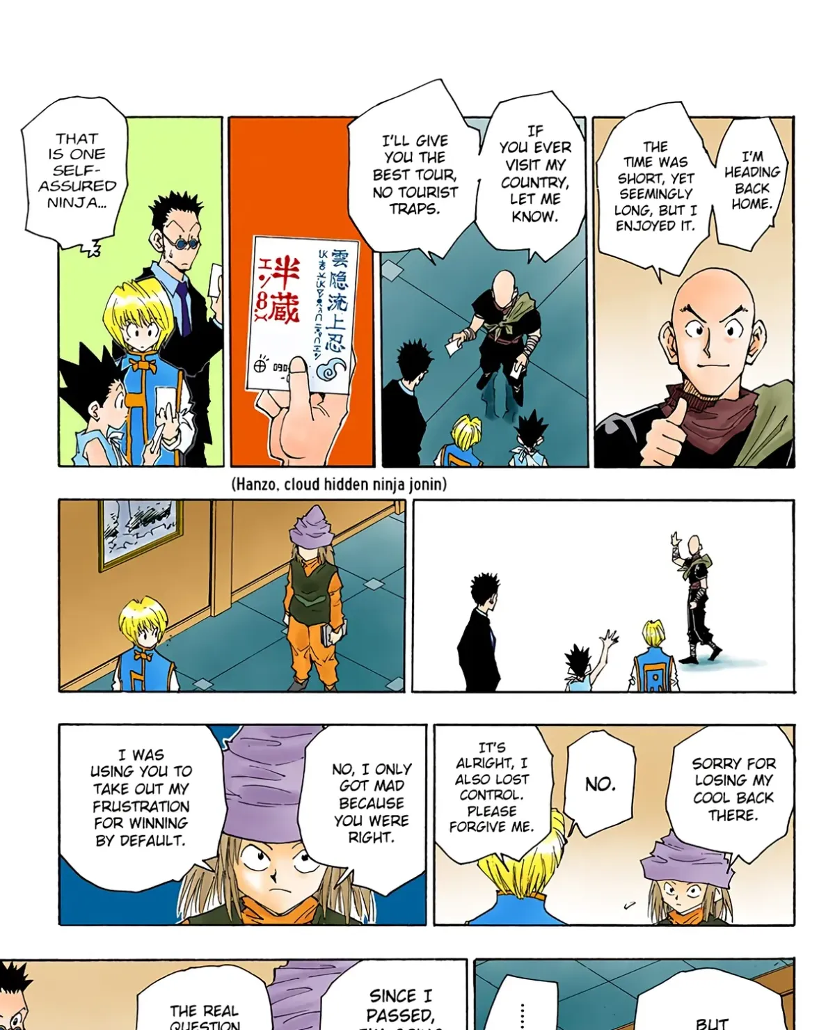 HUNTER x HUNTER (Official Colored) Chapter 38 page 13 - 