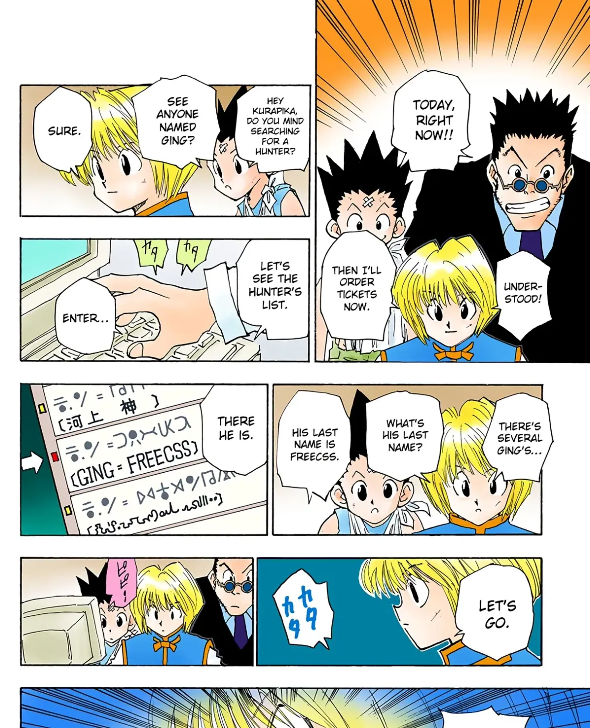 HUNTER x HUNTER (Official Colored) Chapter 38 page 35 - 