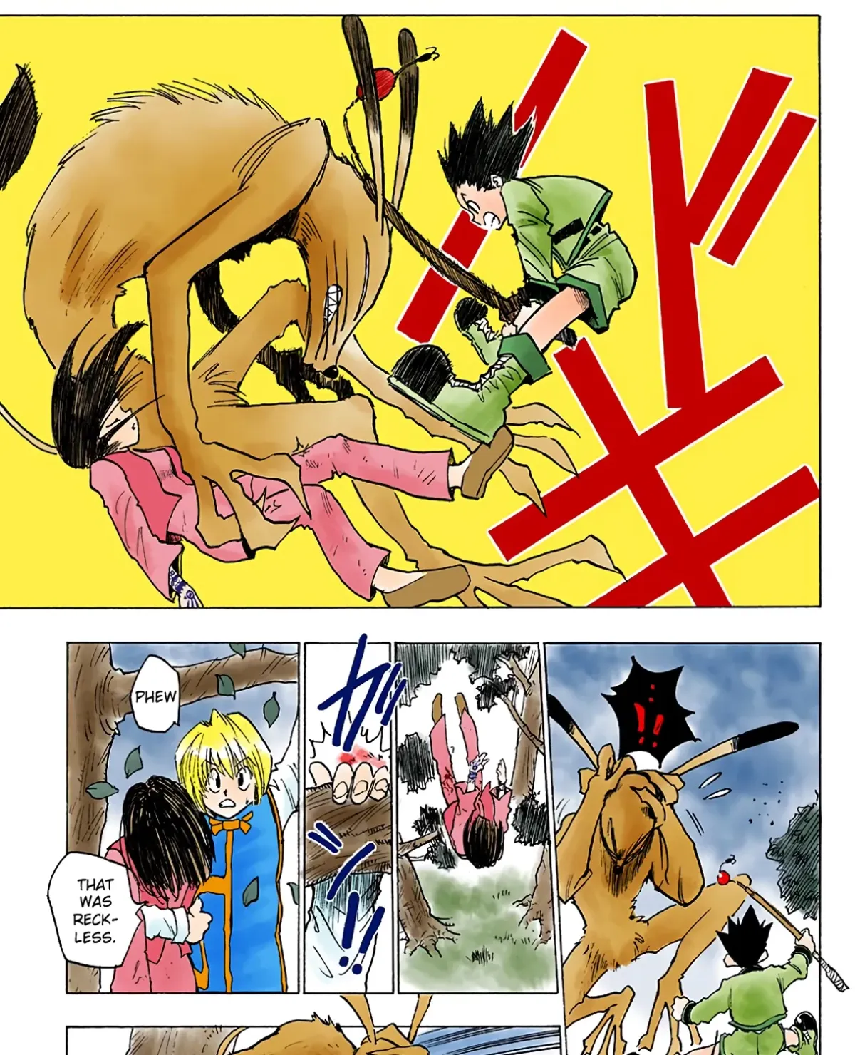 HUNTER x HUNTER (Official Colored) Chapter 4 page 21 - 