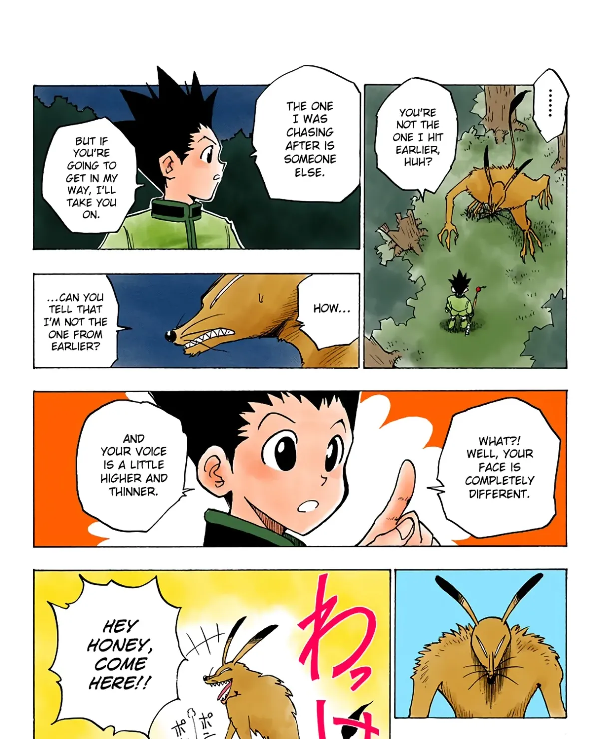 HUNTER x HUNTER (Official Colored) Chapter 4 page 35 - 