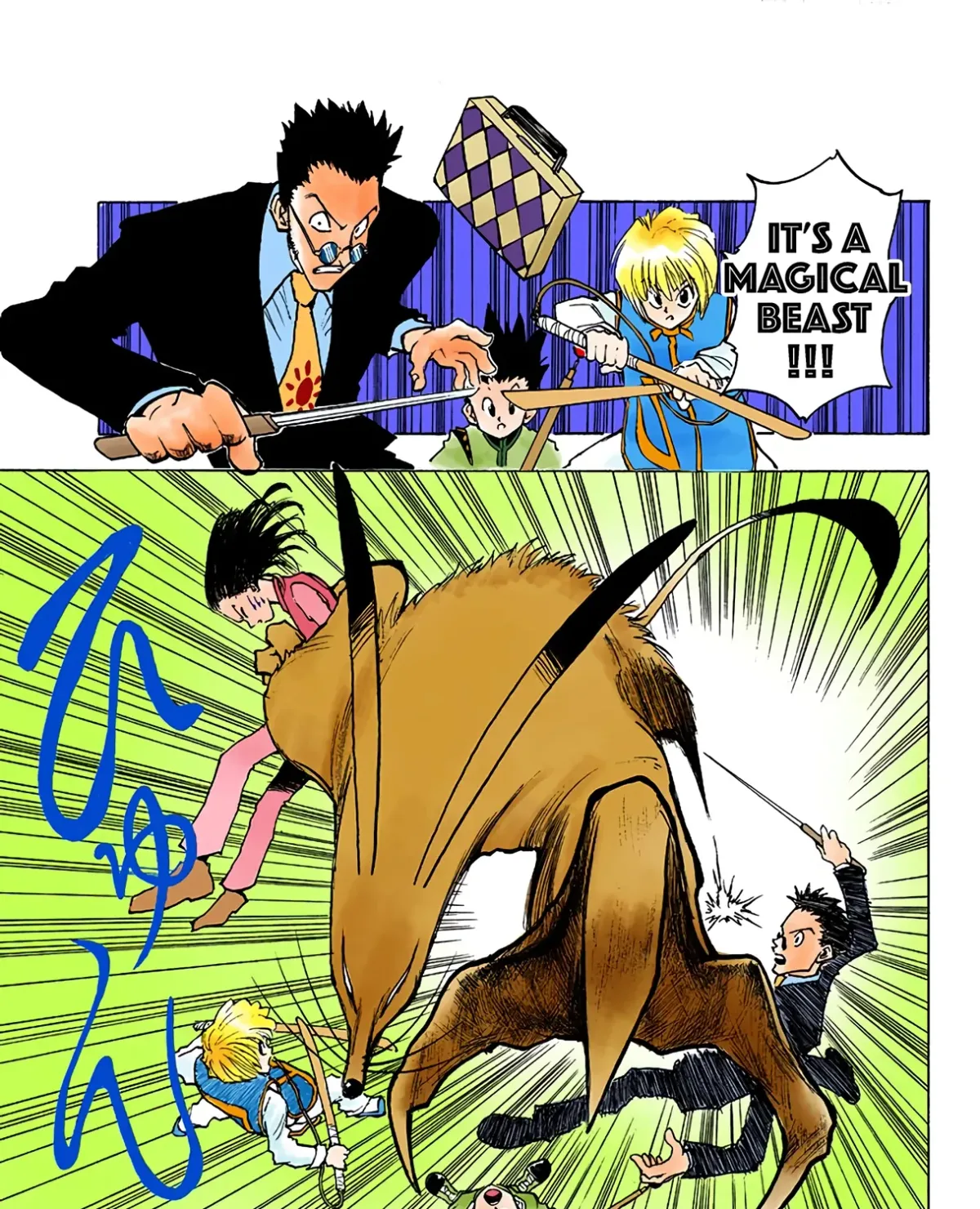 HUNTER x HUNTER (Official Colored) Chapter 4 page 9 - 