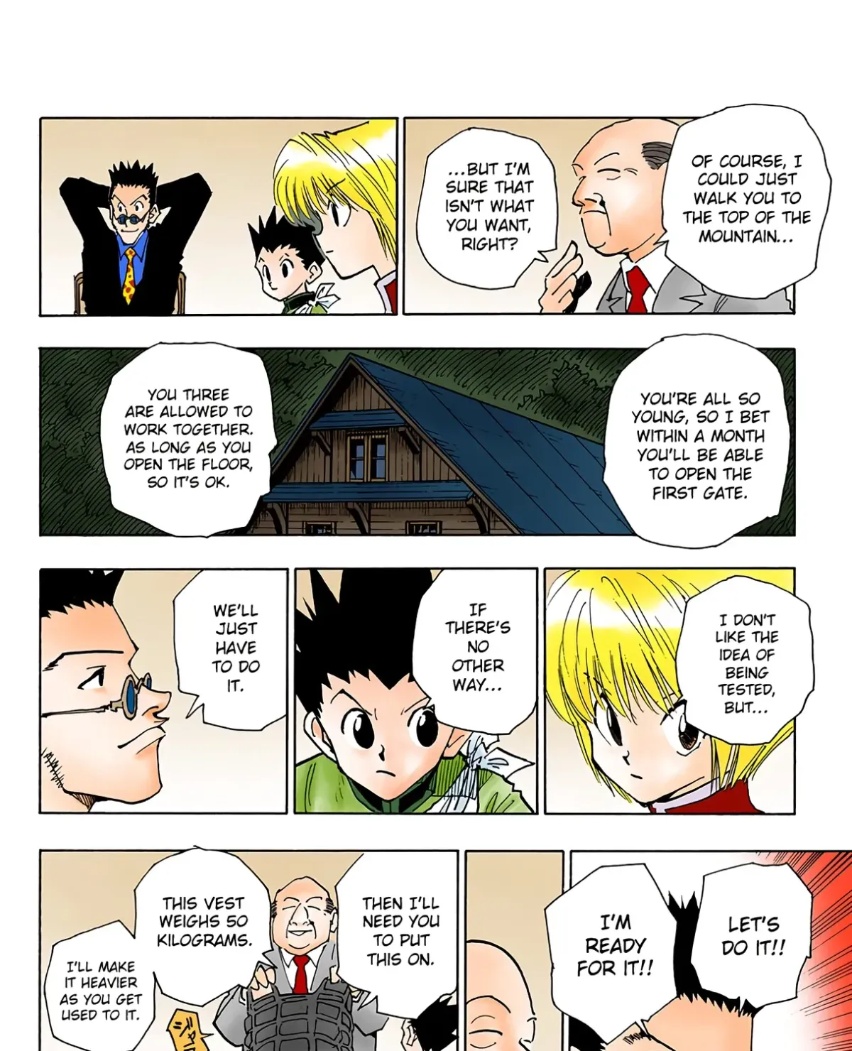 HUNTER x HUNTER (Official Colored) Chapter 40 page 35 - 