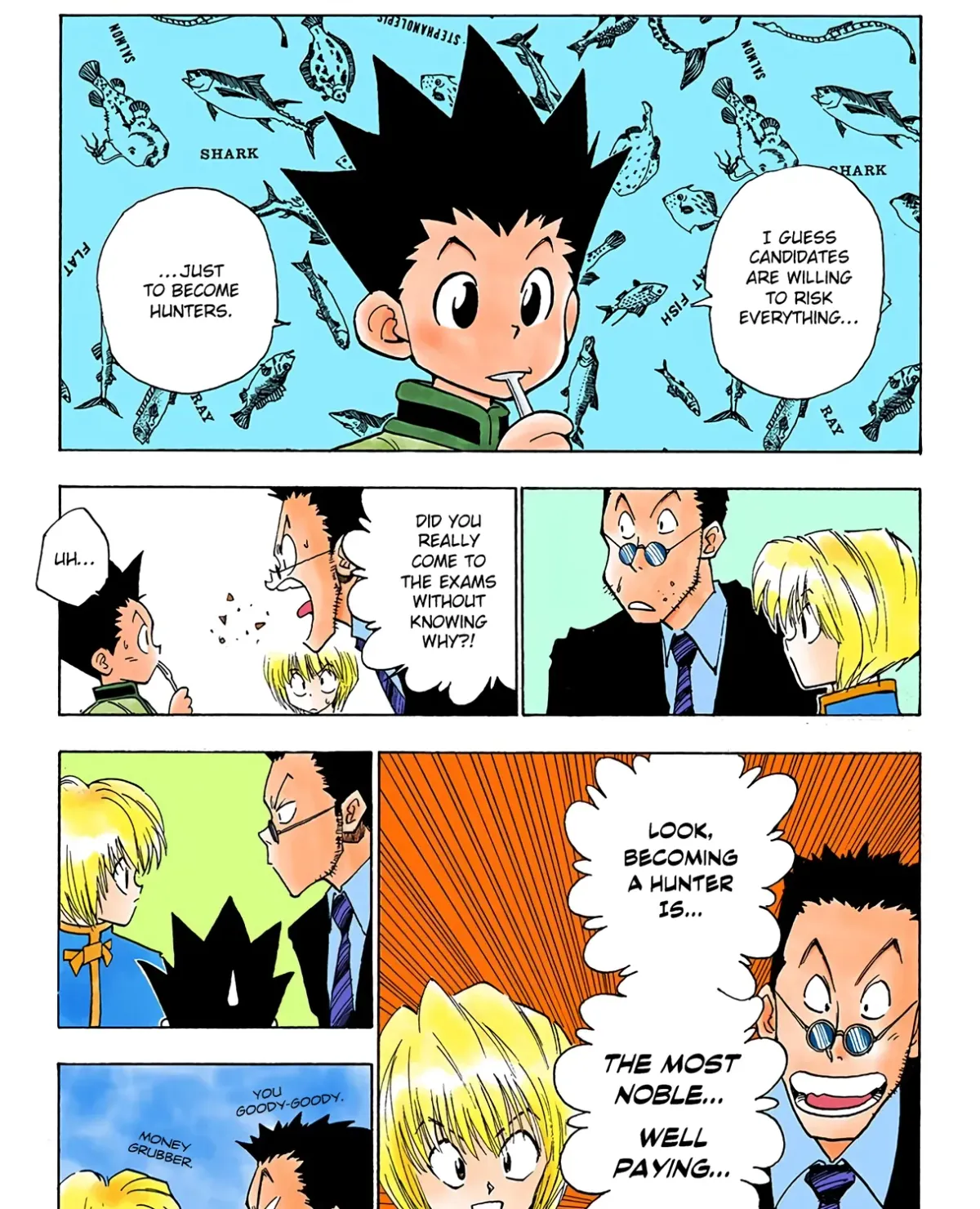 HUNTER x HUNTER (Official Colored) Chapter 5 page 13 - 