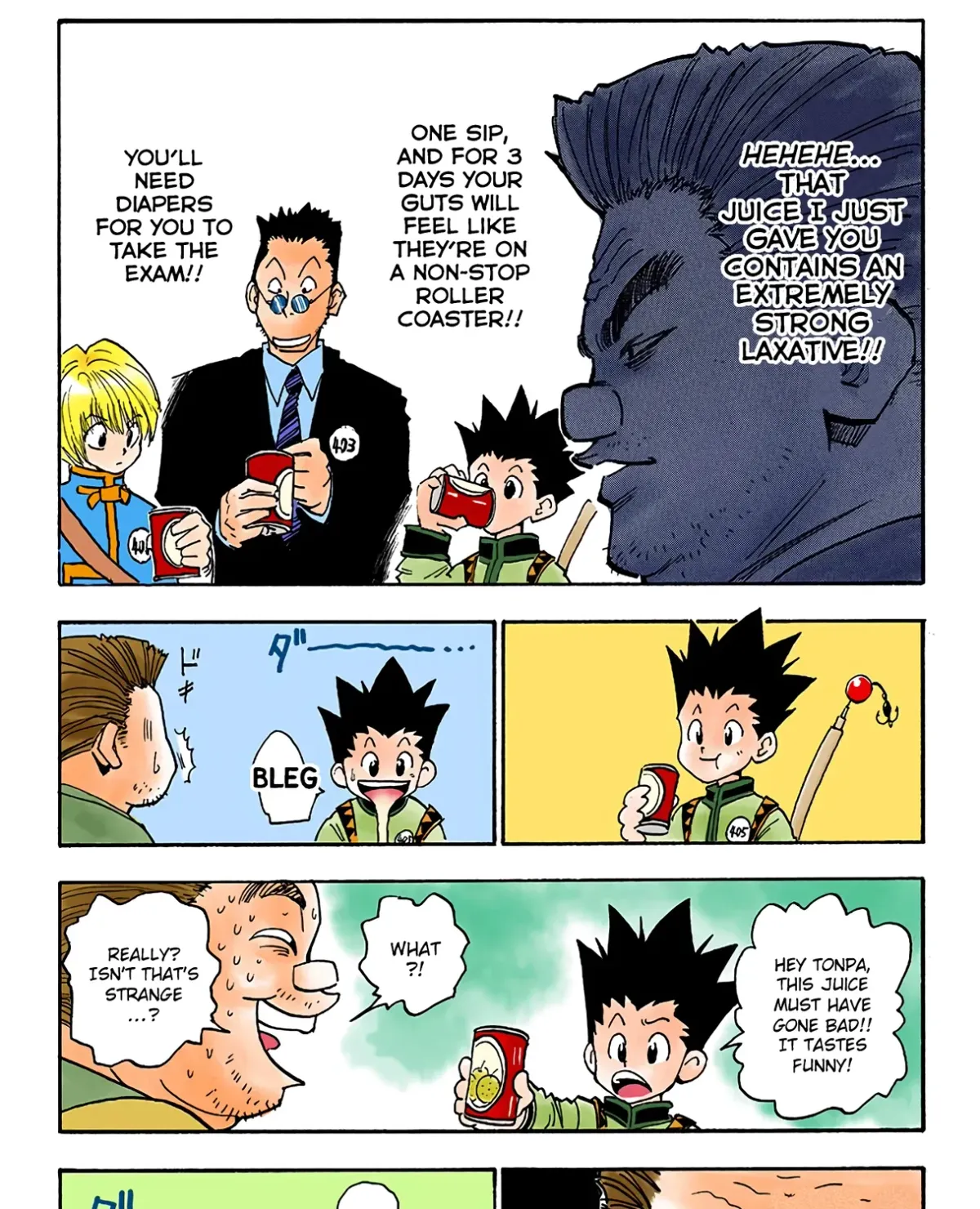 HUNTER x HUNTER (Official Colored) Chapter 5 page 35 - 