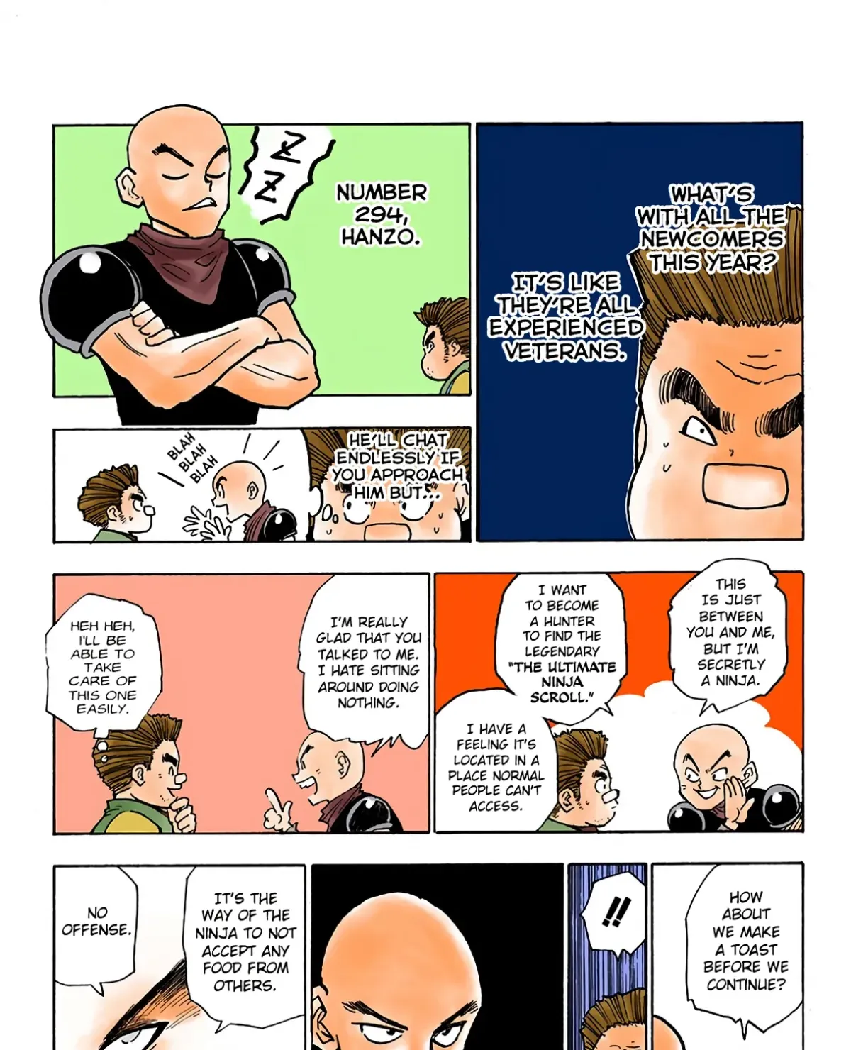 HUNTER x HUNTER (Official Colored) Chapter 6 page 5 - 