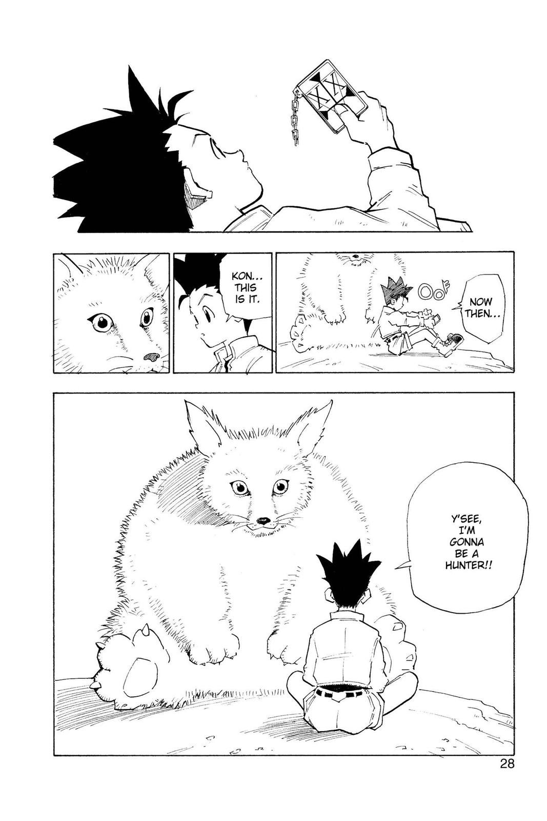 Hunter x Hunter Chapter 1 page 28 - 