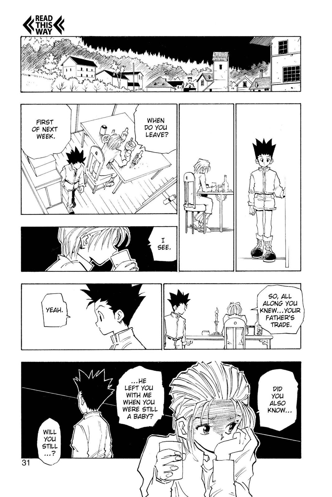 Hunter x Hunter Chapter 1 page 31 - 
