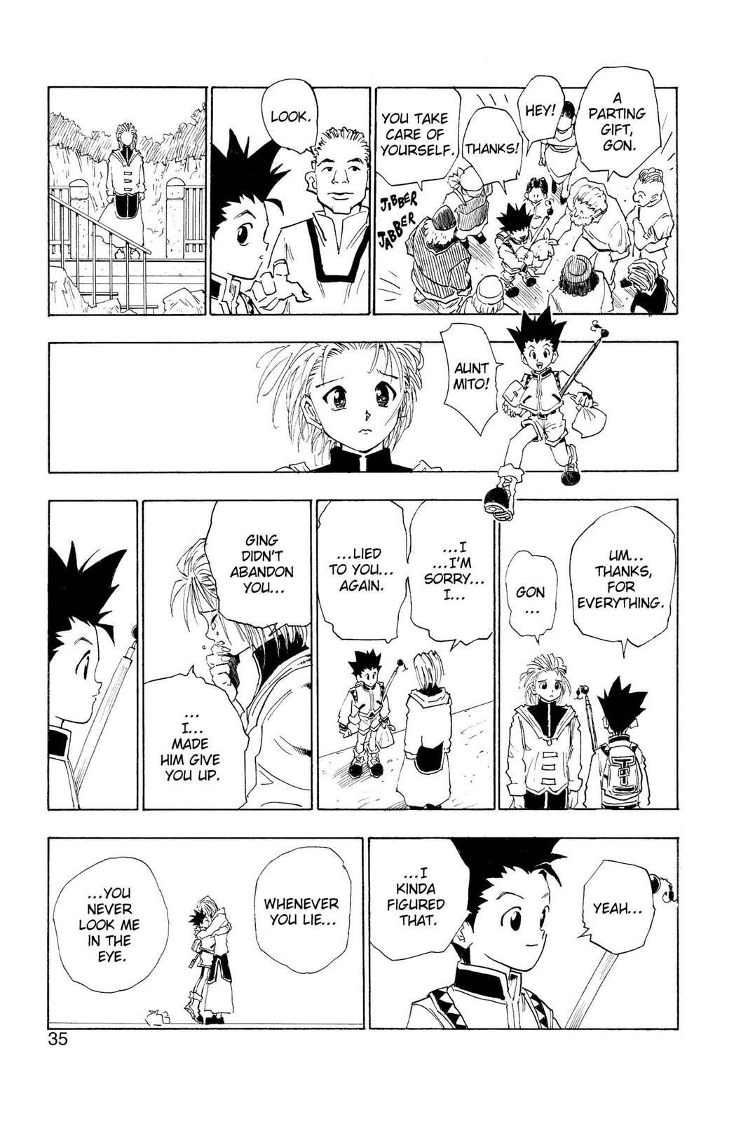 Hunter x Hunter Chapter 1 page 35 - 
