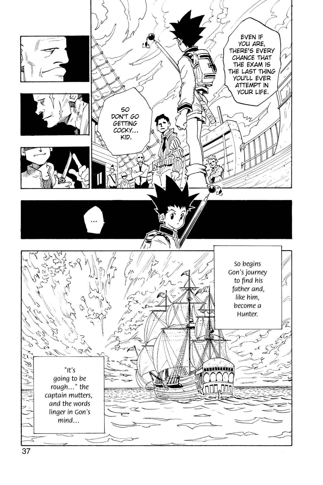 Hunter x Hunter Chapter 1 page 37 - 