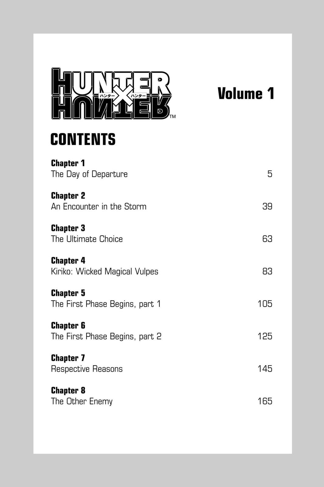 Hunter x Hunter Chapter 1 page 5 - 
