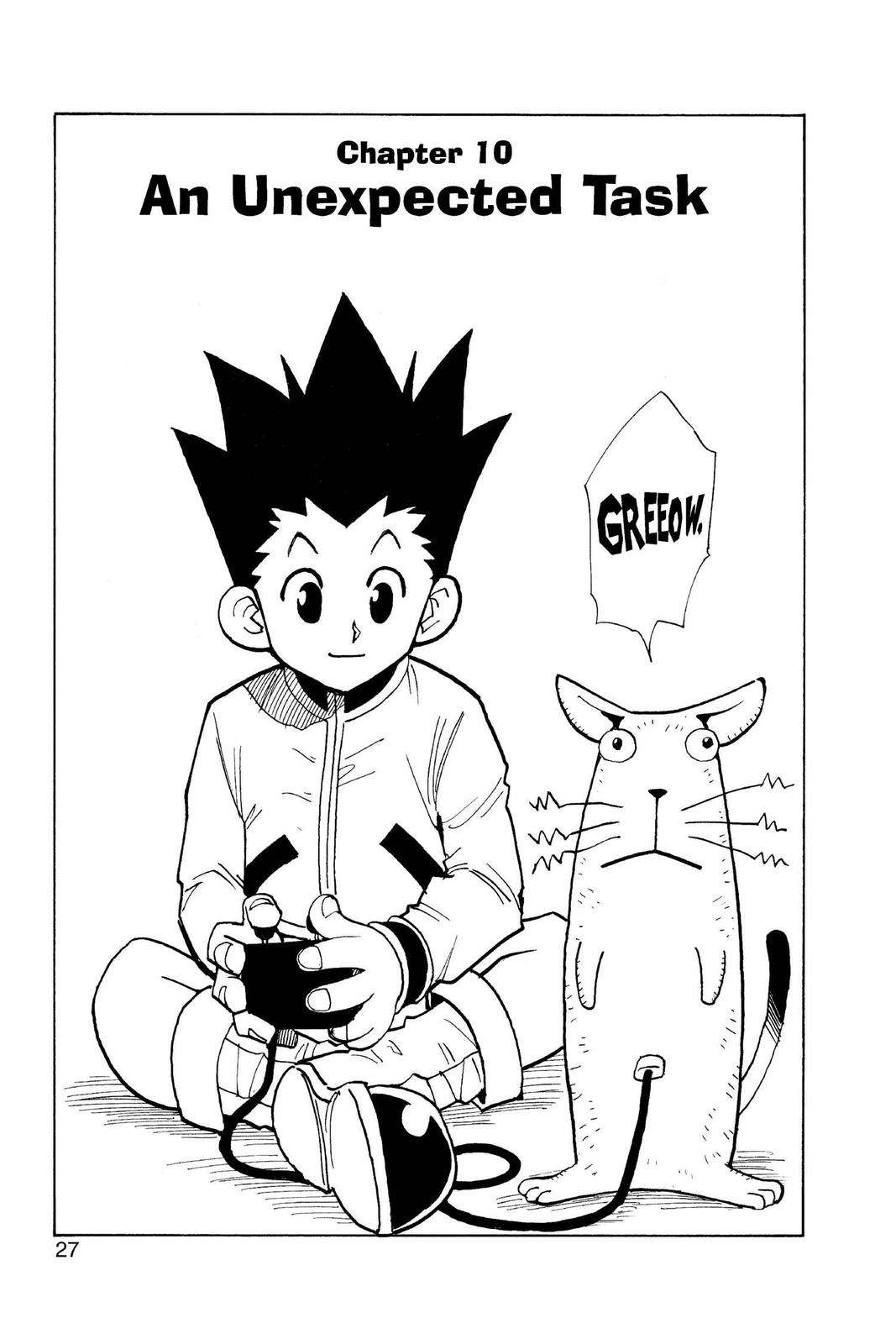 Hunter x Hunter Chapter 10 page 1 - 