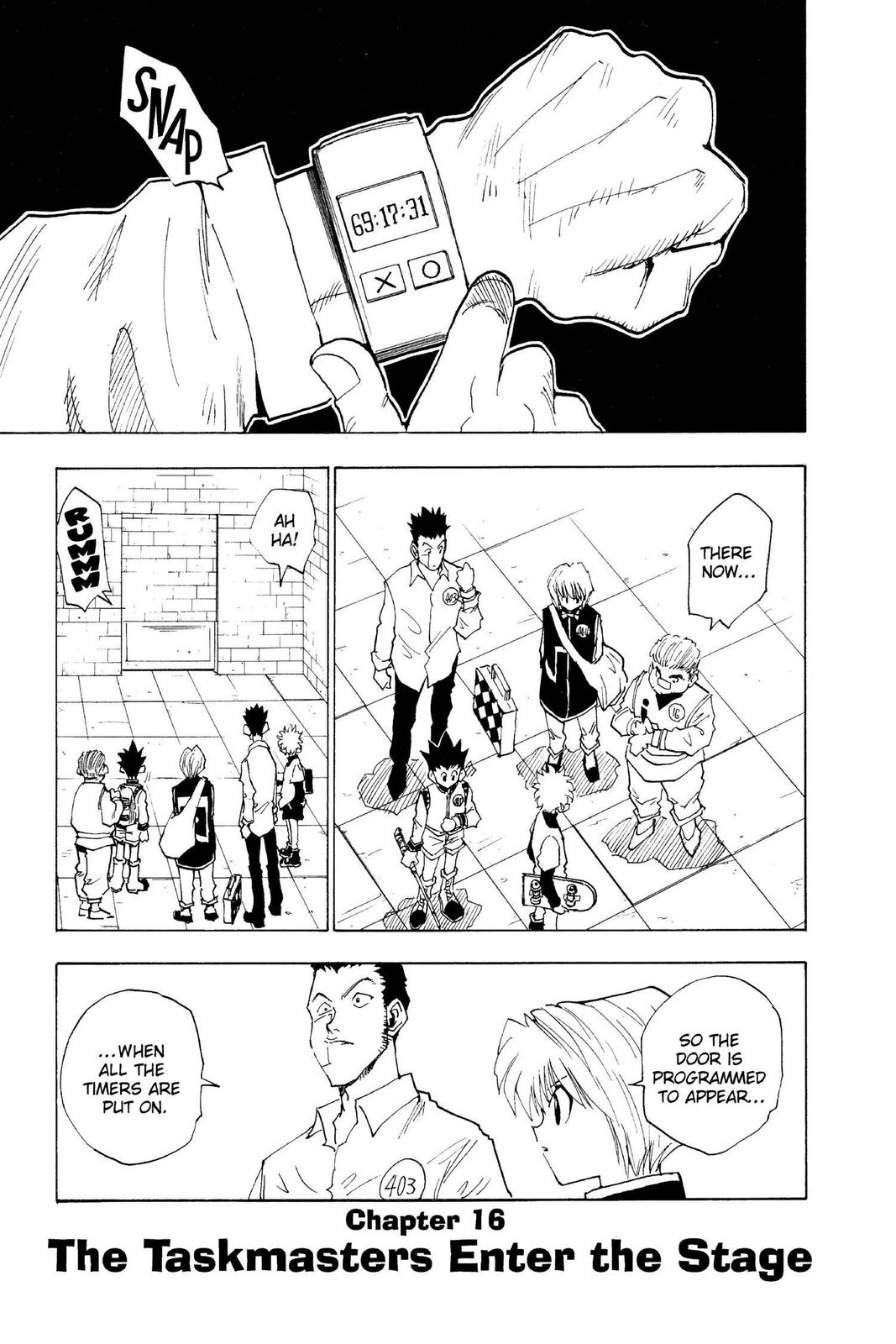 Hunter x Hunter Chapter 16 page 1 - 