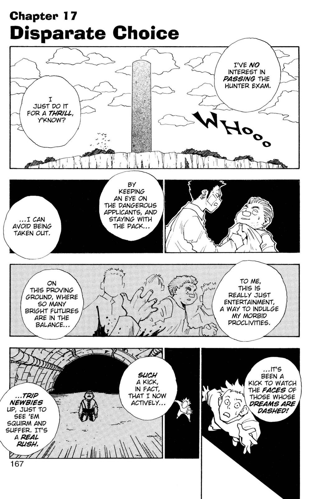Hunter x Hunter Chapter 17 page 1 - 