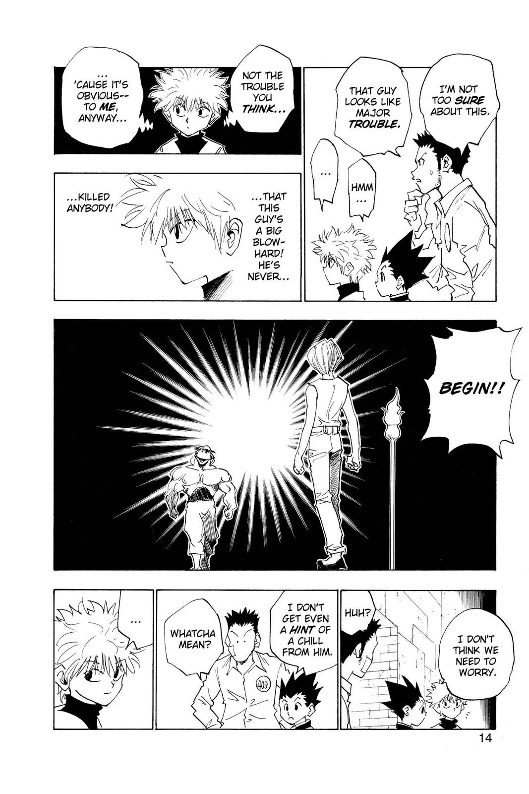 Hunter x Hunter Chapter 18 page 14 - 