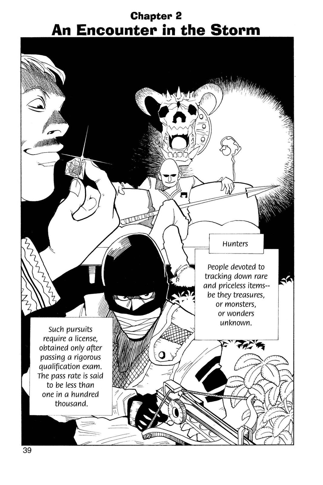Hunter x Hunter Chapter 2 page 1 - 