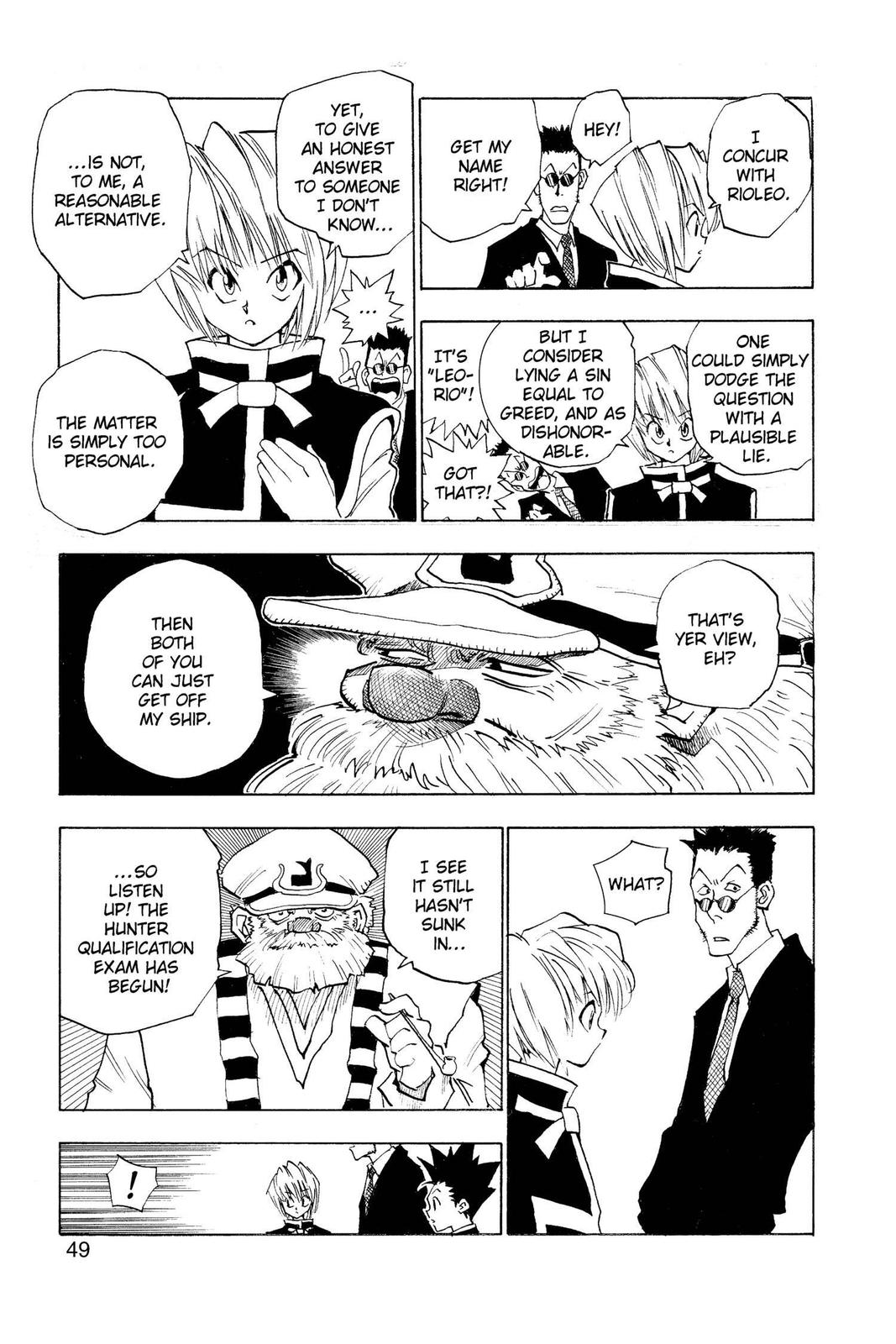 Hunter x Hunter Chapter 2 page 11 - 