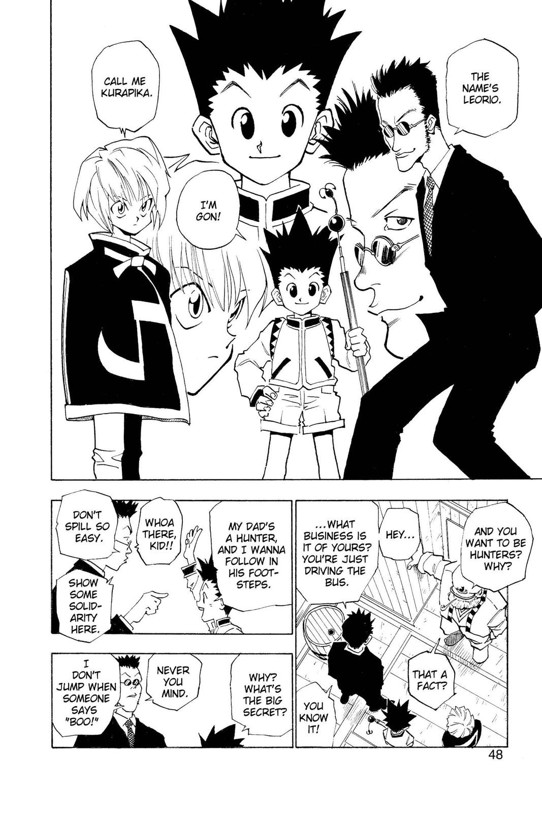 Hunter x Hunter Chapter 2 page 10 - 