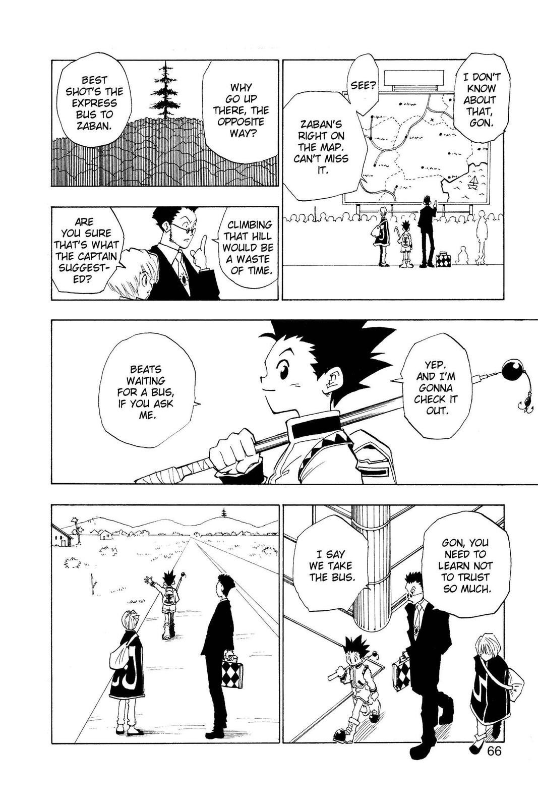 Hunter x Hunter Chapter 3 page 4 - 