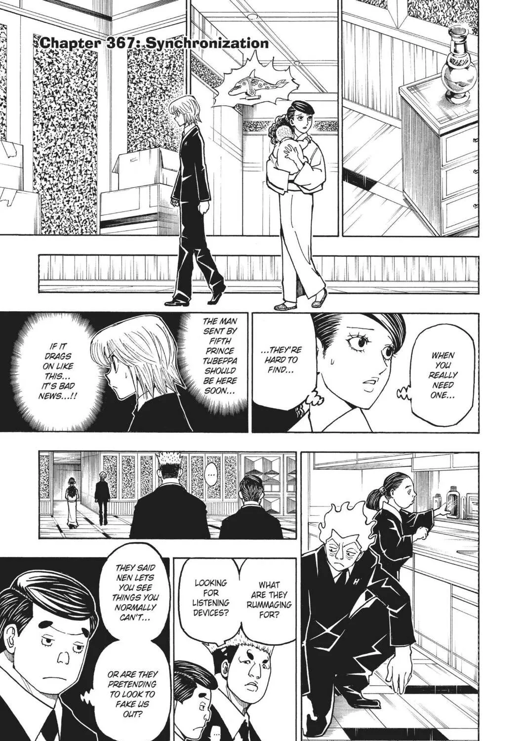 Hunter x Hunter Chapter 367 page 1 - 