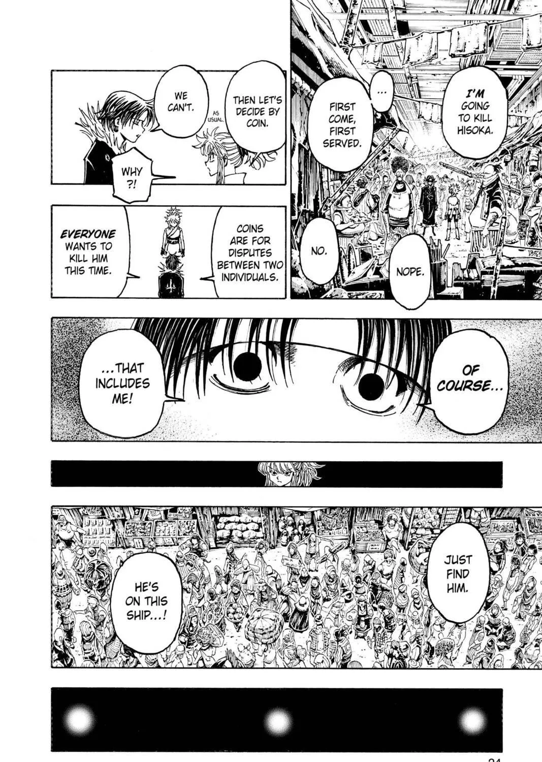 Hunter x Hunter Chapter 371 page 35 - 