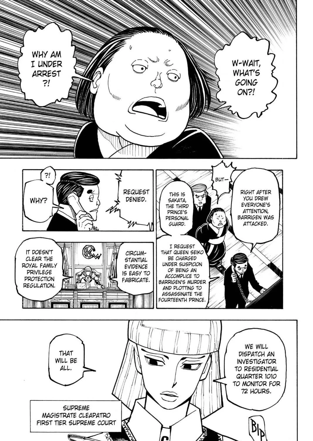 Hunter x Hunter Chapter 371 page 5 - 