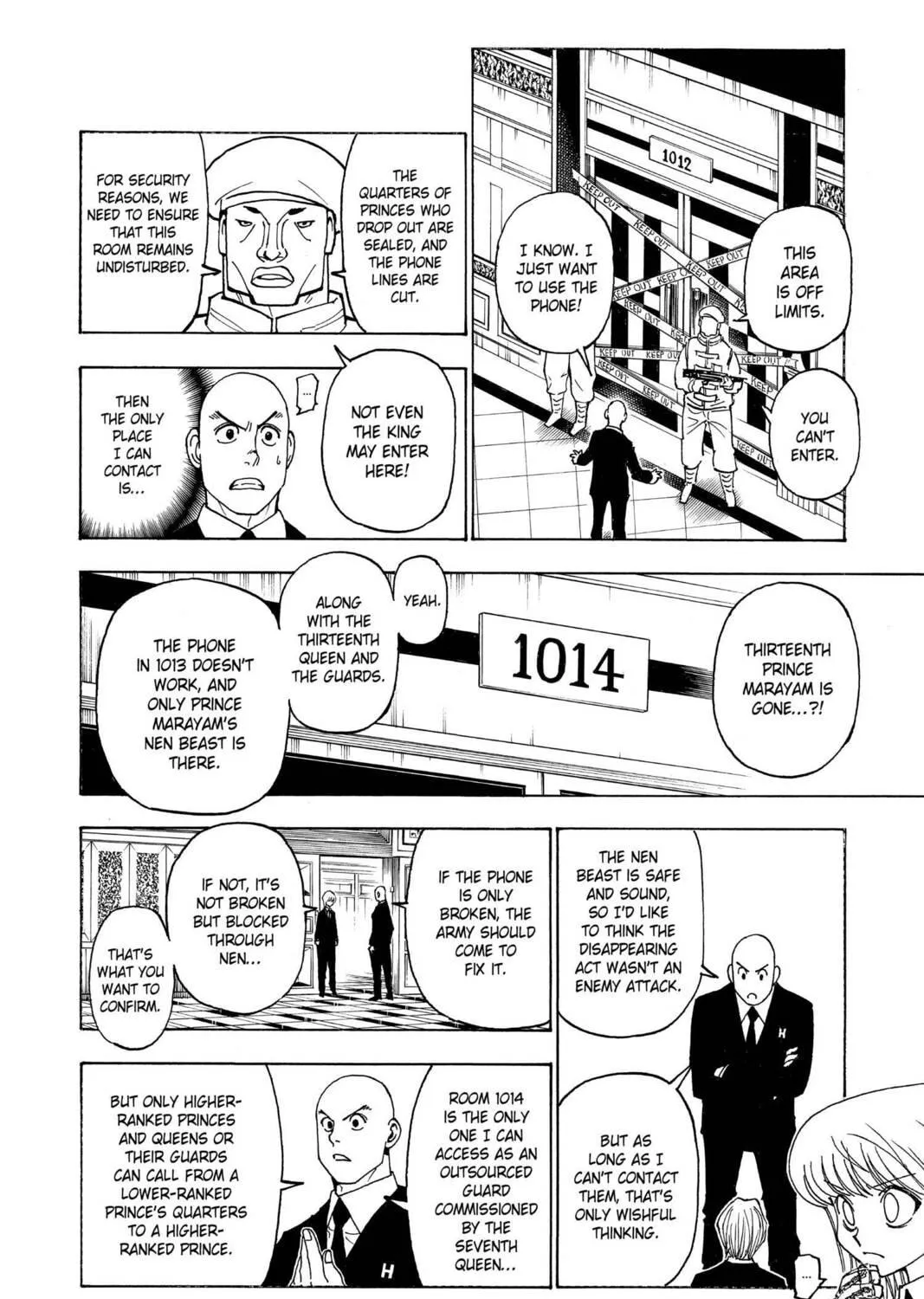 Hunter x Hunter Chapter 373 page 35 - 