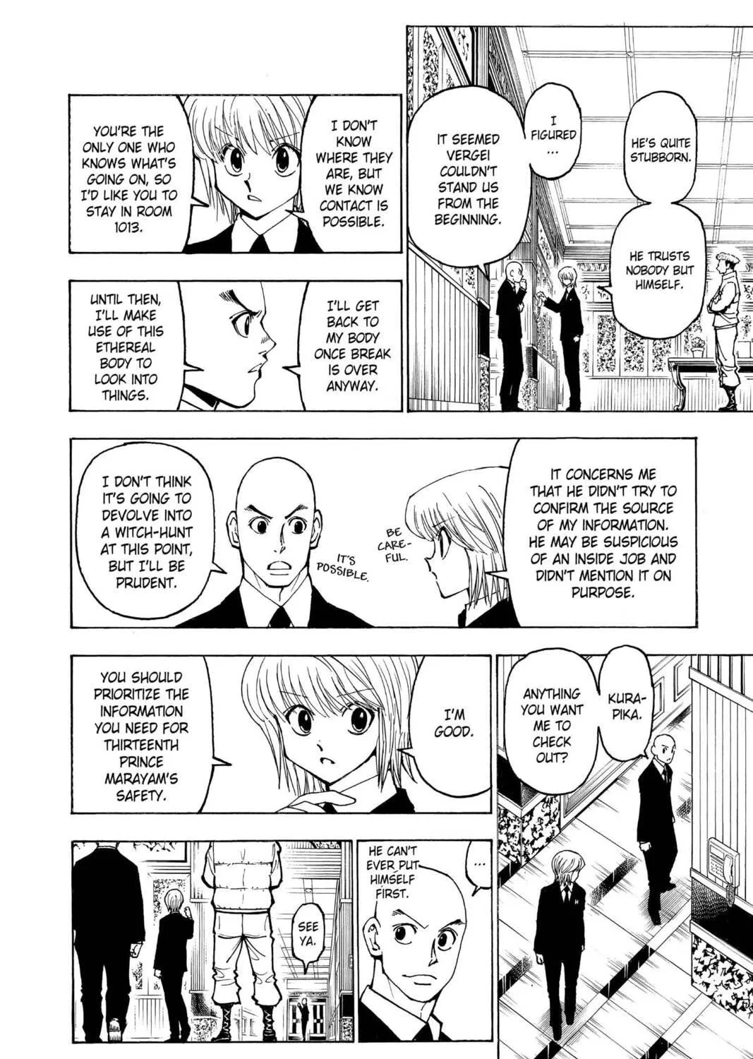 Hunter x Hunter Chapter 374 page 11 - 