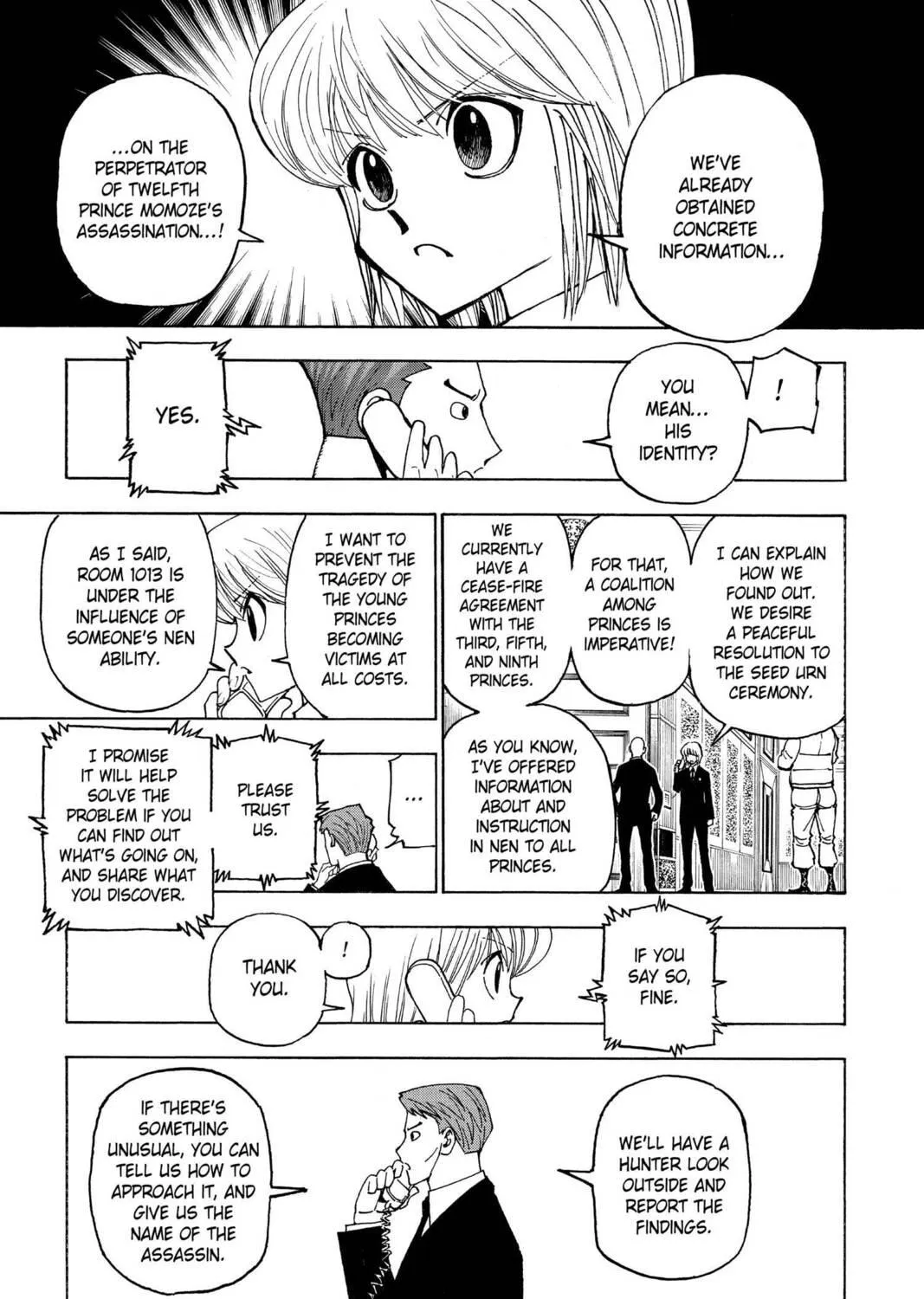 Hunter x Hunter Chapter 374 page 5 - 