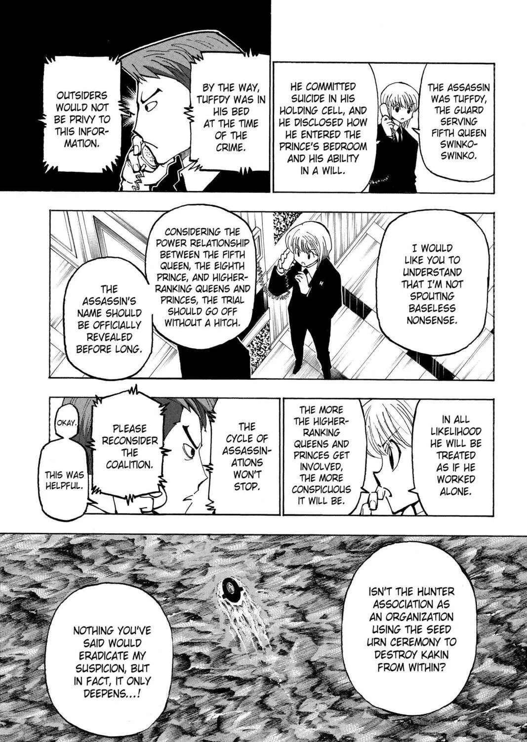 Hunter x Hunter Chapter 374 page 9 - 