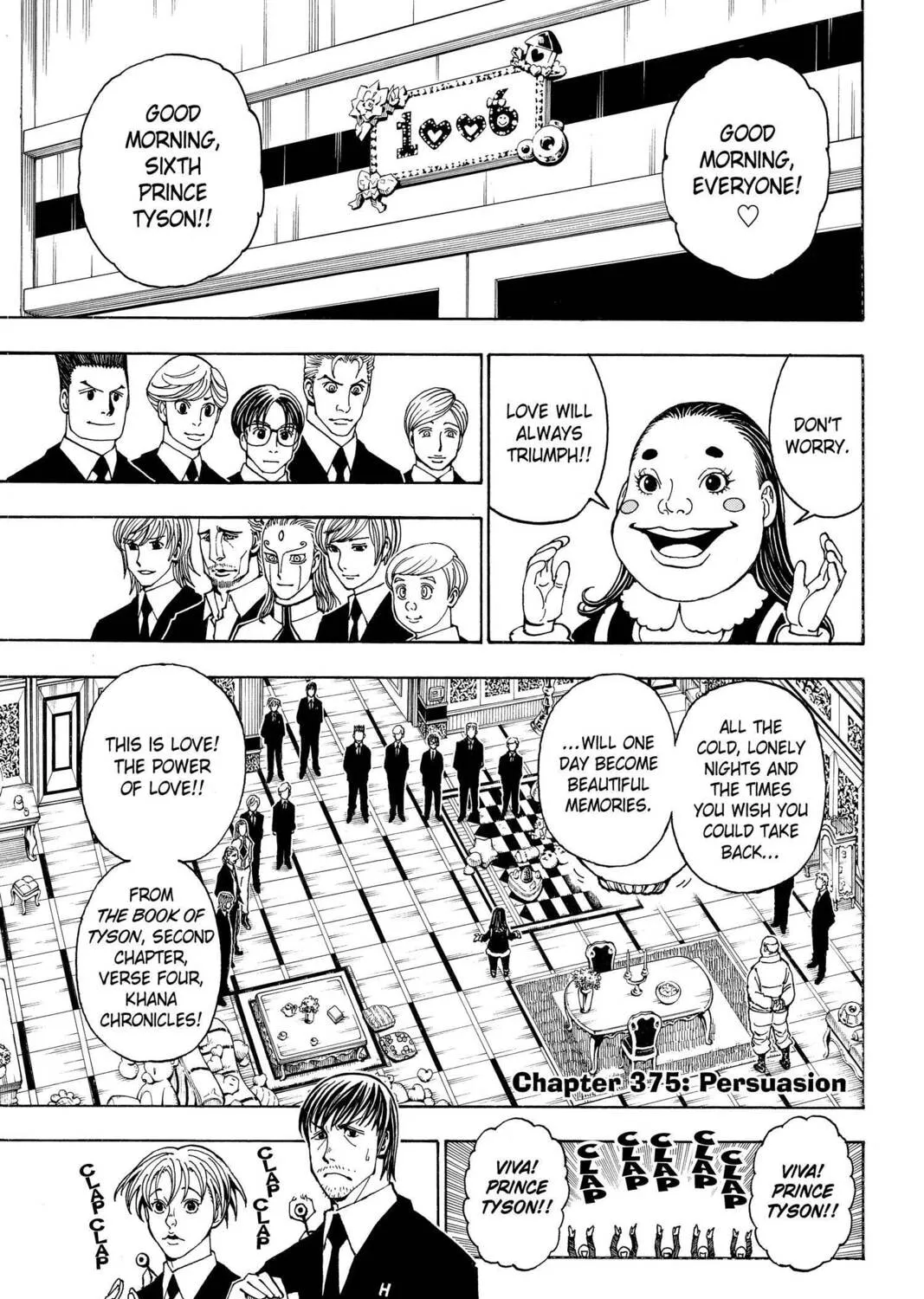Hunter x Hunter Chapter 375 page 1 - 